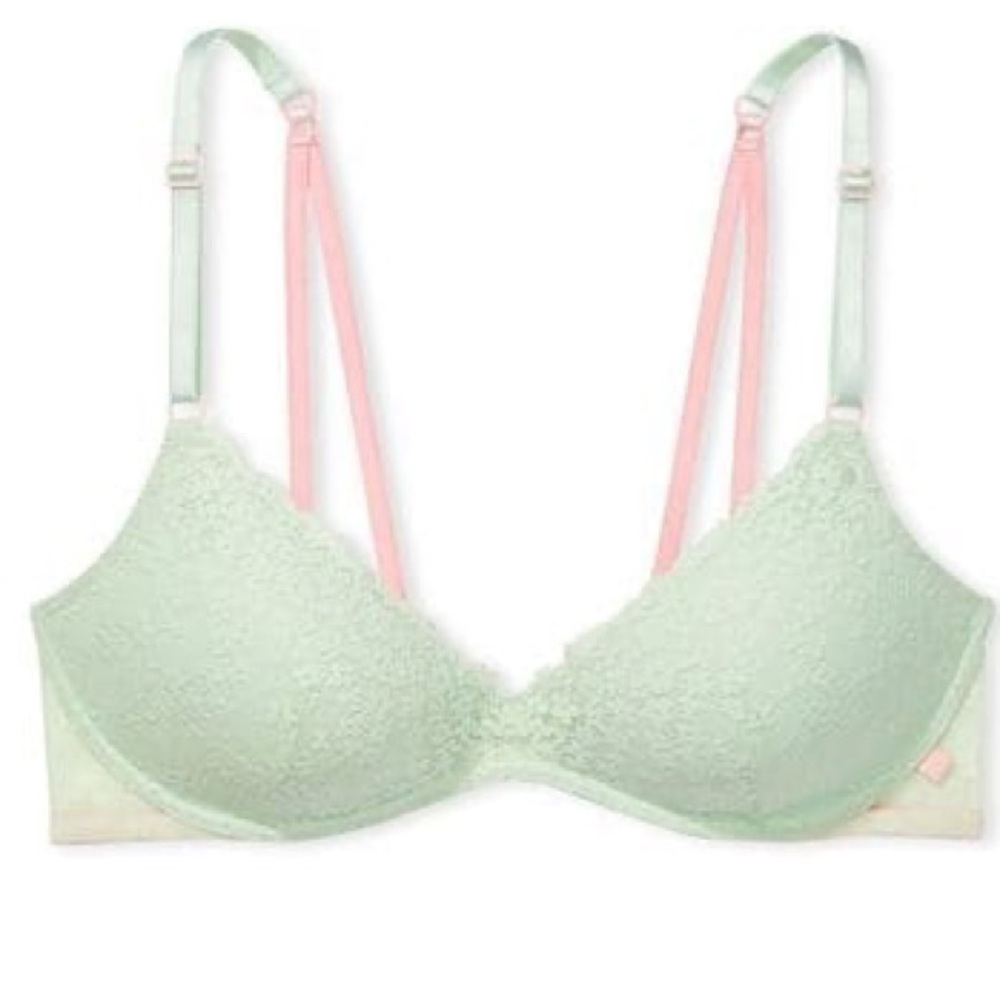 Victoria’s Secret Sexy Tee Wireless Push-Up Lace Bra *NWT*